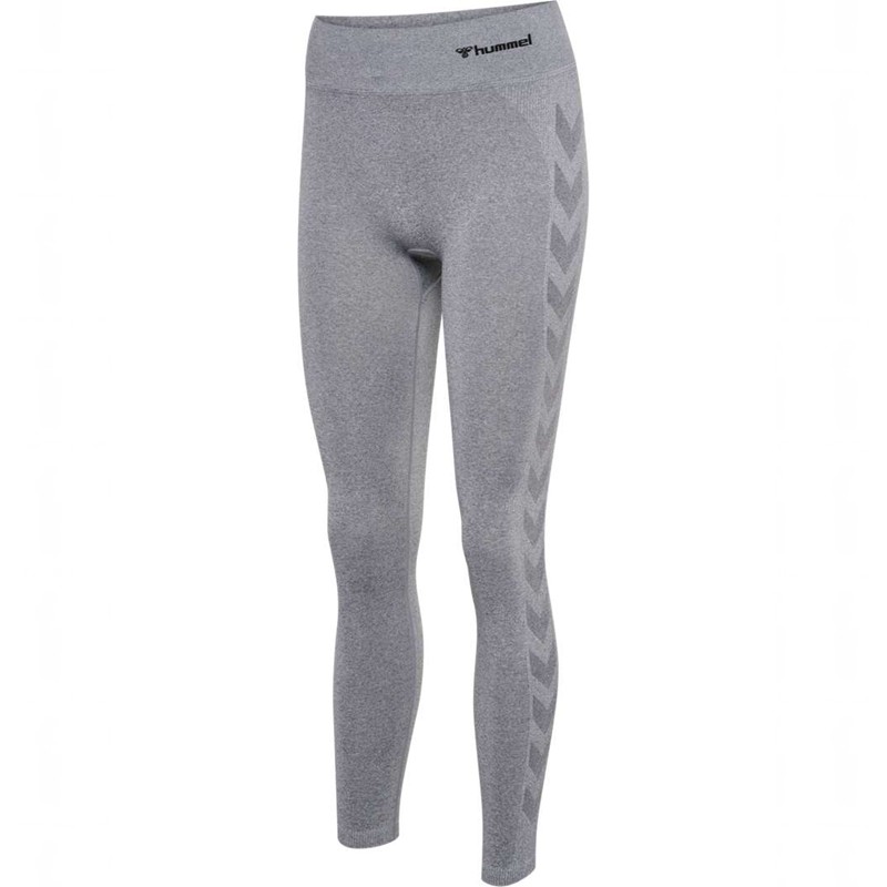 Collant Hummel Ci Seamless Mw Scrunch Femme Grise | 545233-192