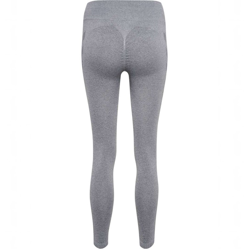 Collant Hummel Ci Seamless Mw Scrunch Femme Grise | 545233-192