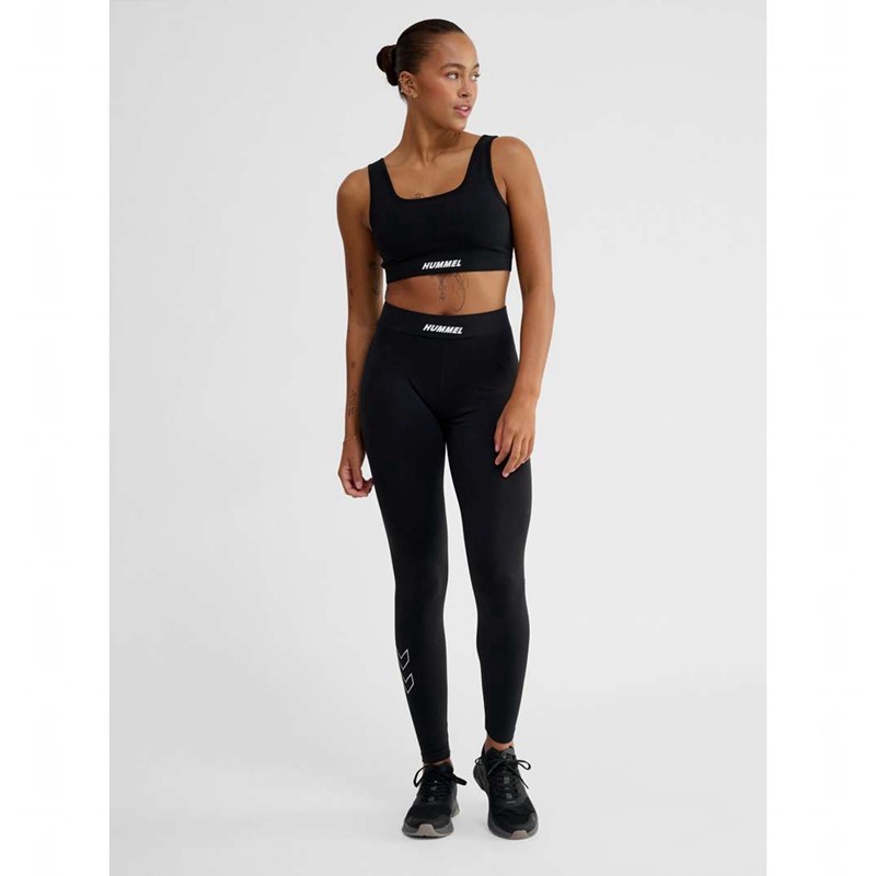 Collant Hummel Elemental Cotton Hw Femme Noir | 366676-085