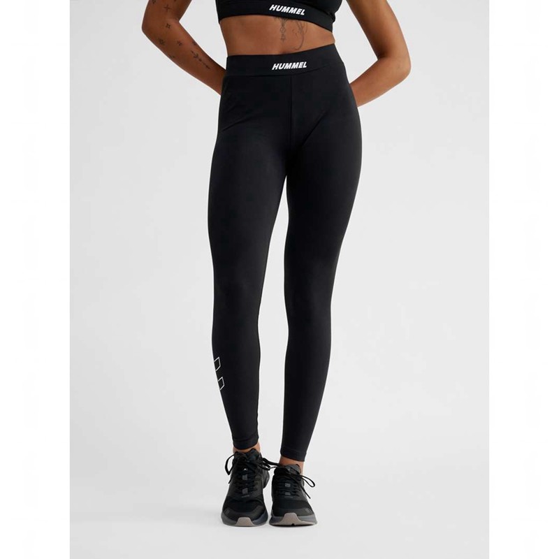 Collant Hummel Elemental Cotton Hw Femme Noir | 366676-085