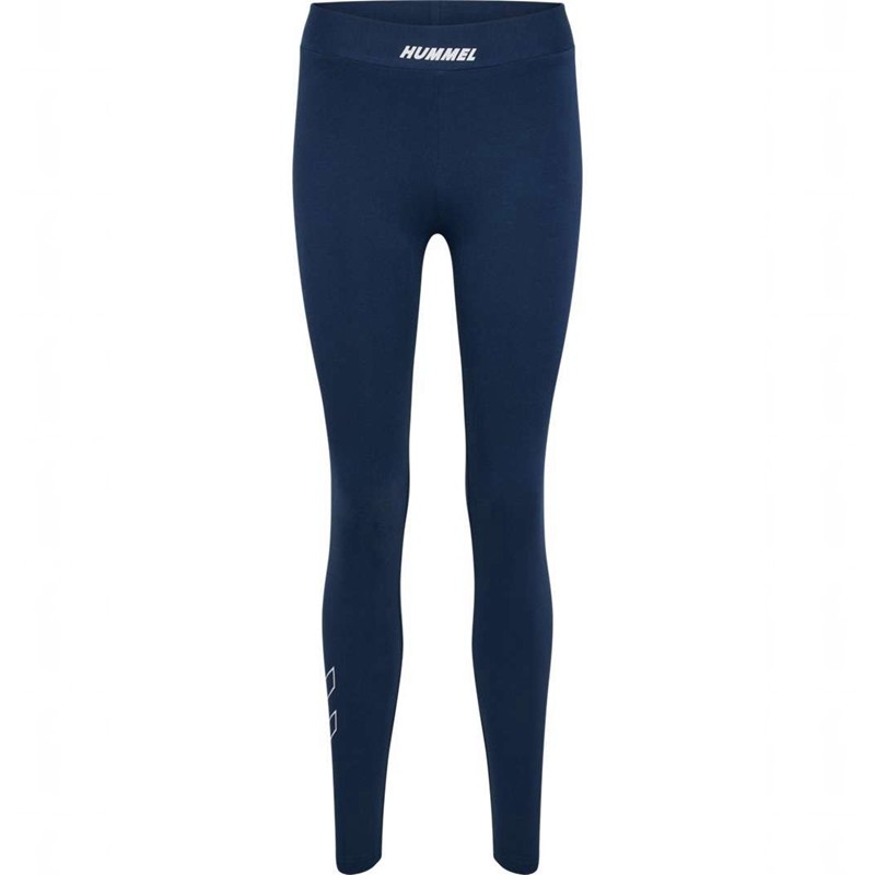 Collant Hummel Elemental Cotton Hw Femme Bleu Marine | 348004-038