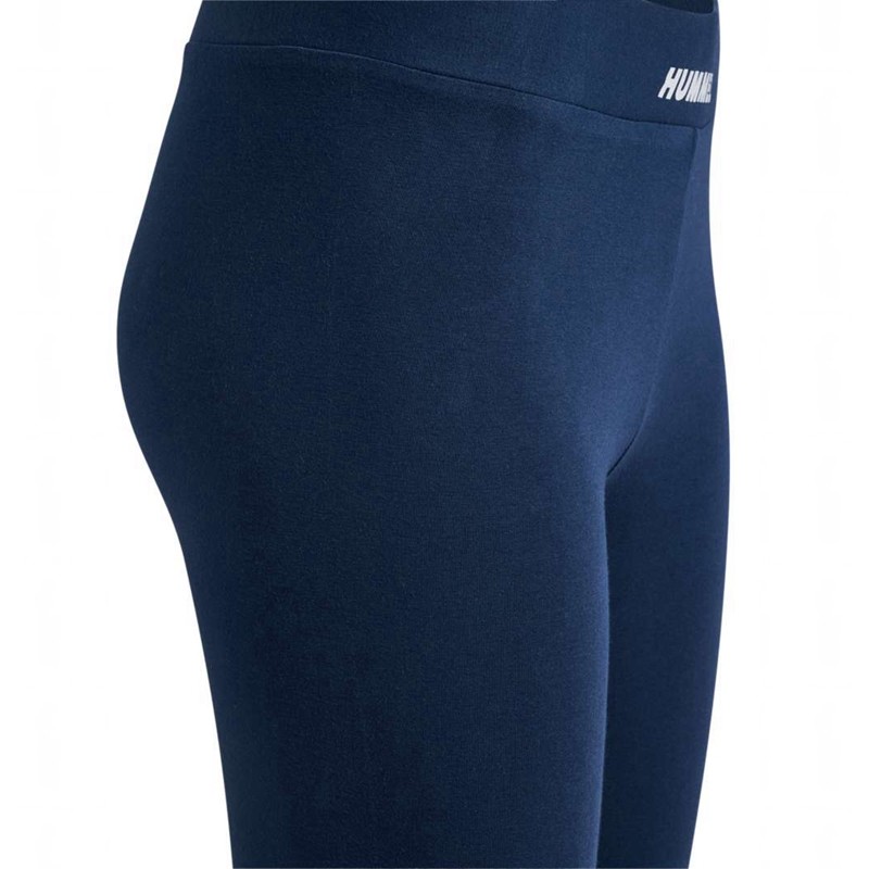 Collant Hummel Elemental Cotton Hw Femme Bleu Marine | 348004-038