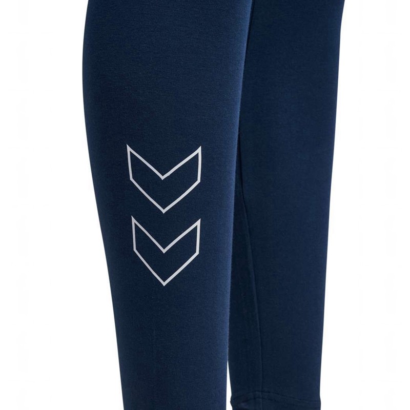 Collant Hummel Elemental Cotton Hw Femme Bleu Marine | 348004-038