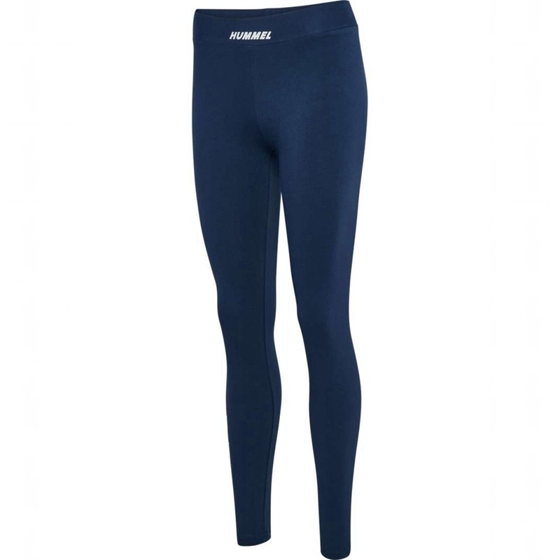 Collant Hummel Elemental Cotton Hw Femme Bleu Marine | 348004-038