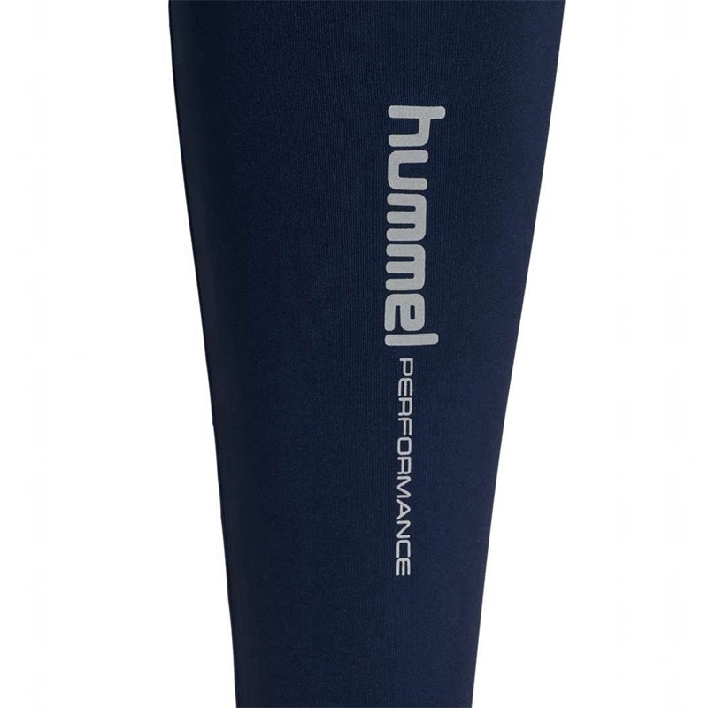 Collant Hummel Fast High Waist Femme Bleu Marine | 298399-121