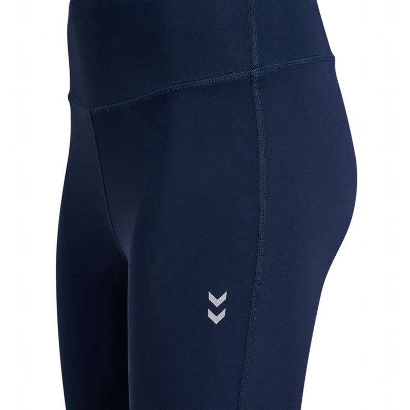 Collant Hummel Fast High Waist Femme Bleu Marine | 298399-121