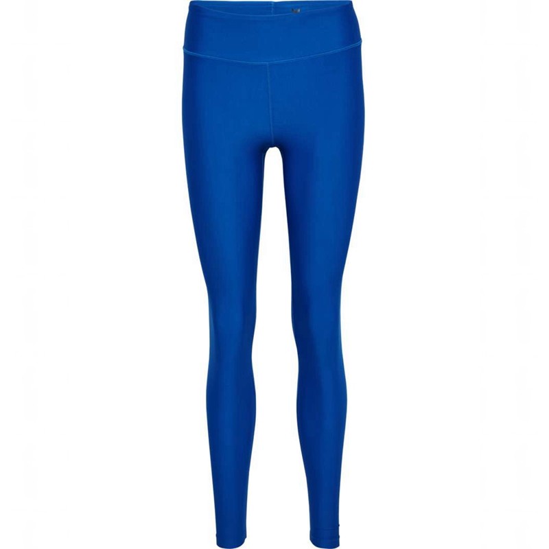 Collant Hummel Fast Mid Waist Femme Bleu | 854957-497