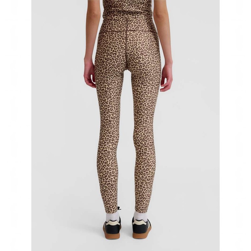 Collant Hummel Fast Mid Waist Femme Leopard | 935430-155