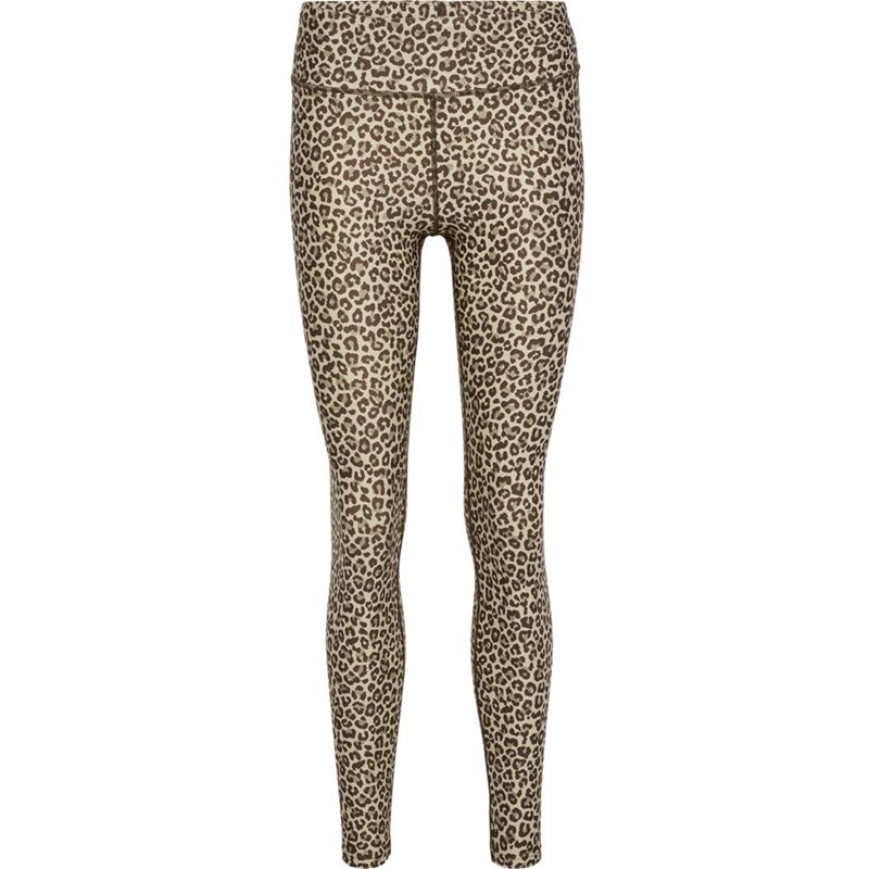 Collant Hummel Fast Mid Waist Femme Leopard | 935430-155