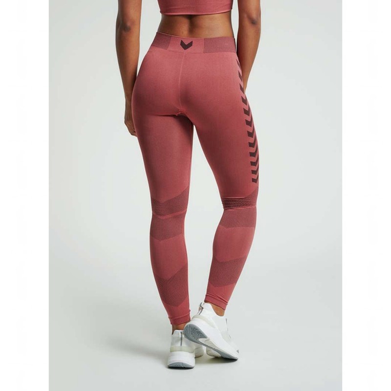 Collant Hummel First Seamless Tr W Femme Rouge | 072227-849