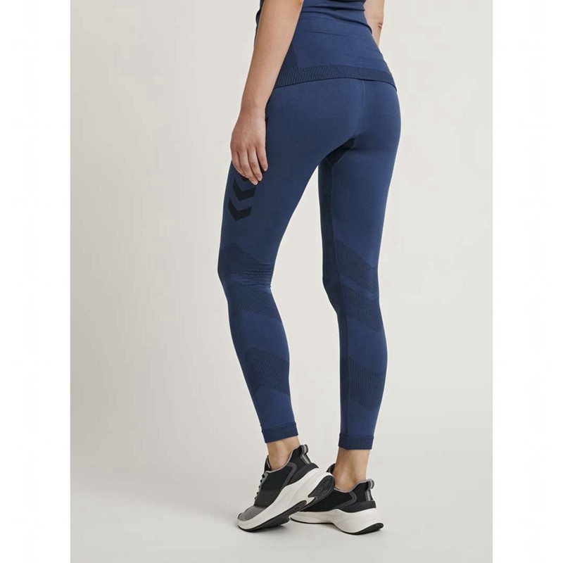 Collant Hummel First Seamless Tr W Femme Bleu Marine | 731583-507