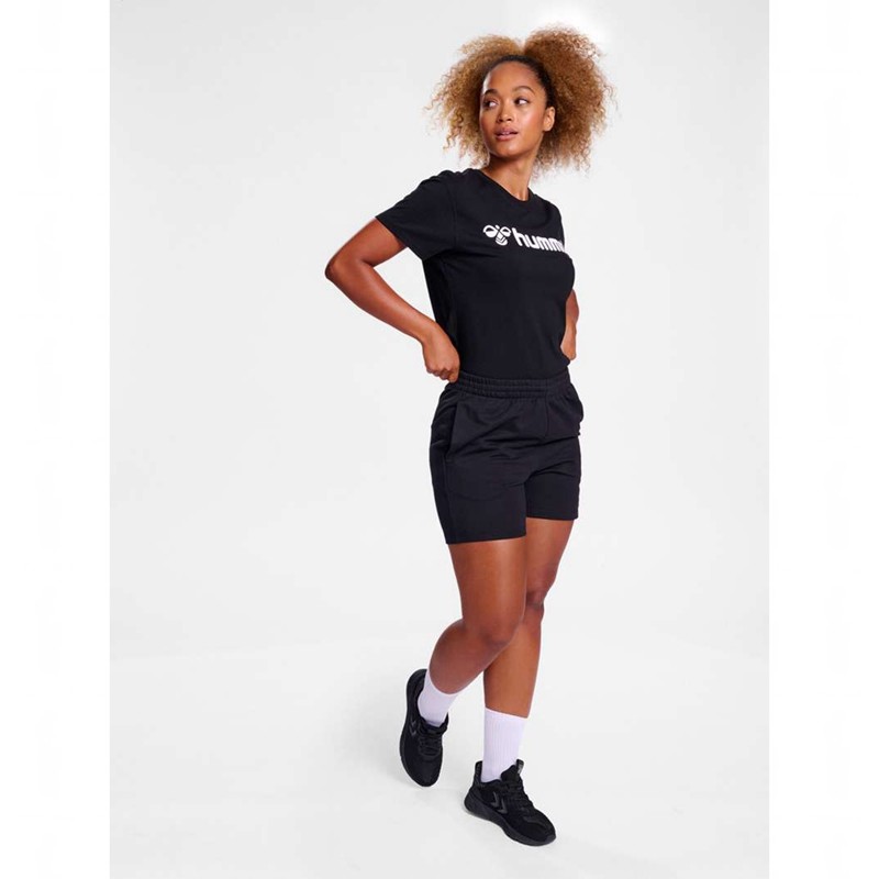 Collant Hummel Go 2.0 Logo S/S Femme Noir | 536374-214