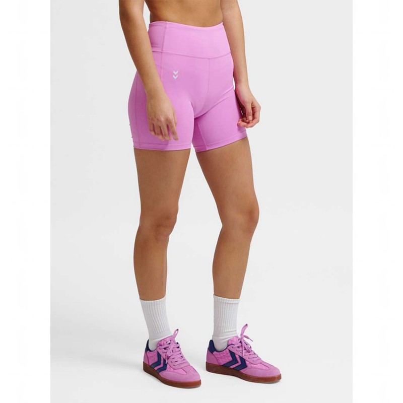 Collant Hummel Hiit Impact Hw Short Femme Rose | 247590-625