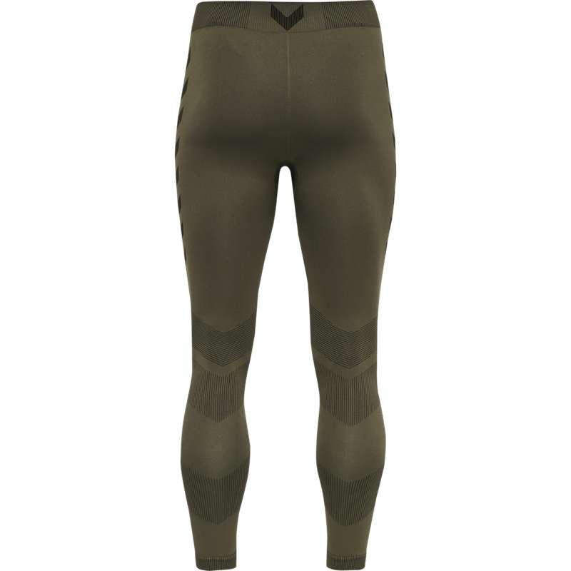 Collant Hummel Hummel First Seamless Tr Homme Vert Olive | 240141-663