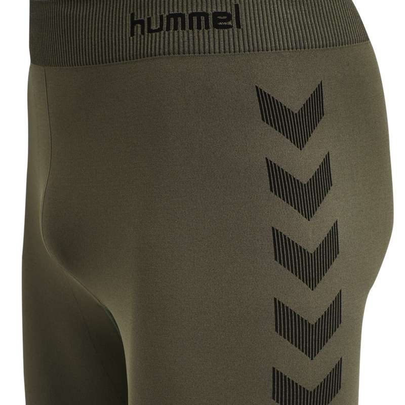 Collant Hummel Hummel First Seamless Tr Homme Vert Olive | 240141-663