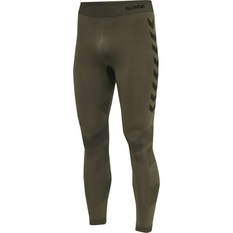 Collant Hummel Hummel First Seamless Tr Homme Vert Olive | 240141-663