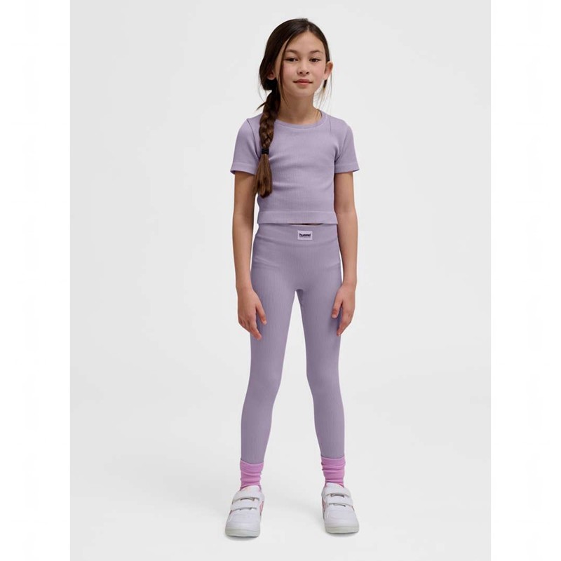 Collant Hummel Jr Seamless Rib Mw Enfant Lavande | 330737-978