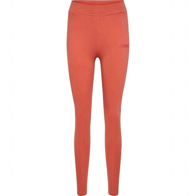 Collant Hummel Legacy High Waist Femme Abricot | 277407-379