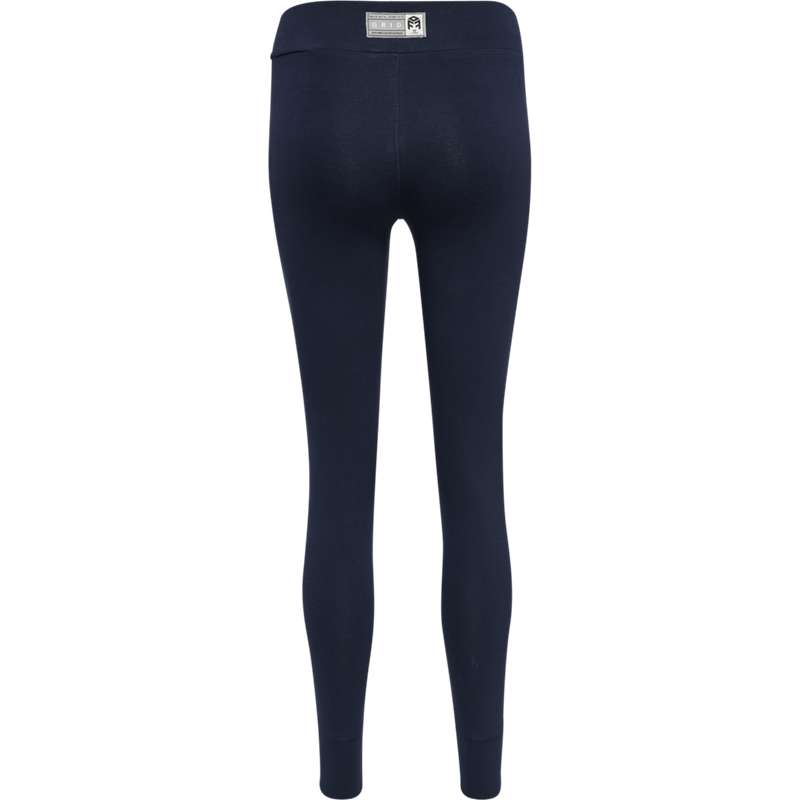 Collant Hummel Move Grid Cotton Femme Bleu Marine | 635066-304