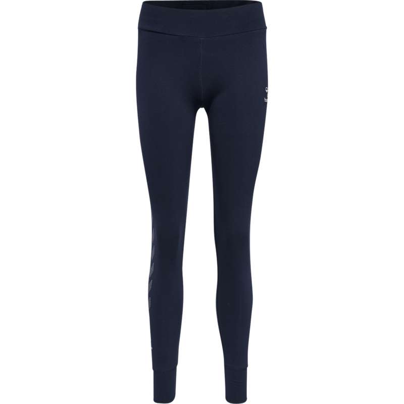 Collant Hummel Move Grid Cotton Femme Bleu Marine | 635066-304
