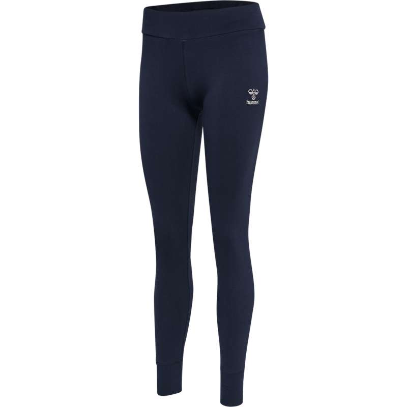 Collant Hummel Move Grid Cotton Femme Bleu Marine | 635066-304