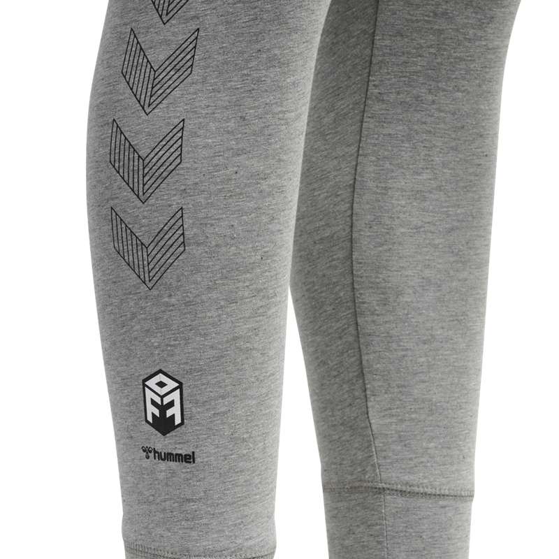 Collant Hummel Move Grid Cotton Femme Grise | 079109-920