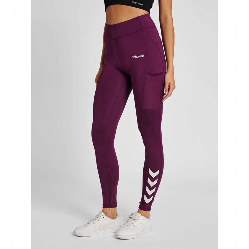 Collant Hummel Mt Chipo Mid Waist Femme Violette | 661773-913