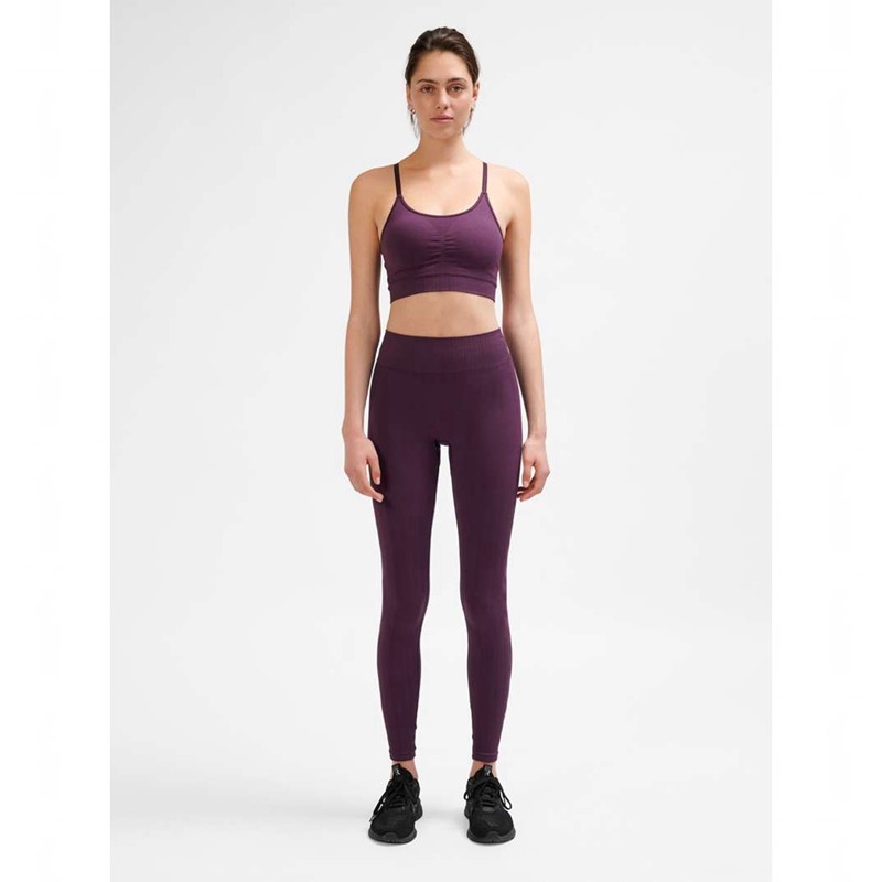 Collant Hummel Mt Define Seaml Scrunch Femme Violette | 899349-187
