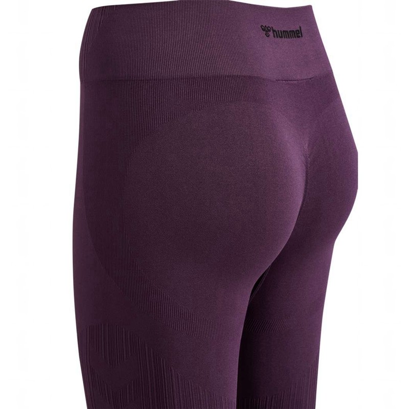 Collant Hummel Mt Define Seaml Scrunch Femme Violette | 899349-187