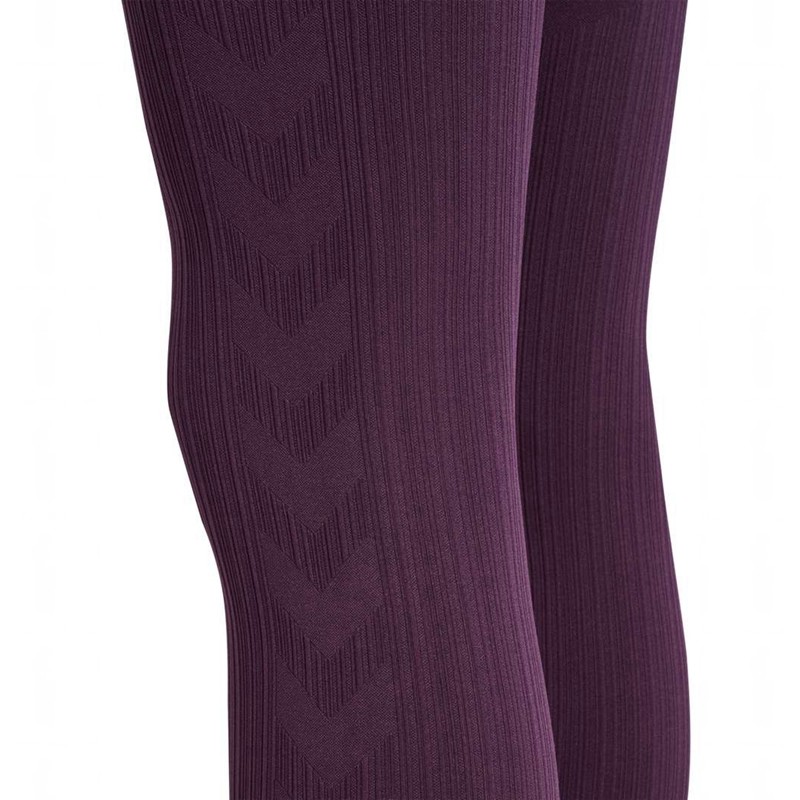 Collant Hummel Mt Define Seaml Scrunch Femme Violette | 899349-187