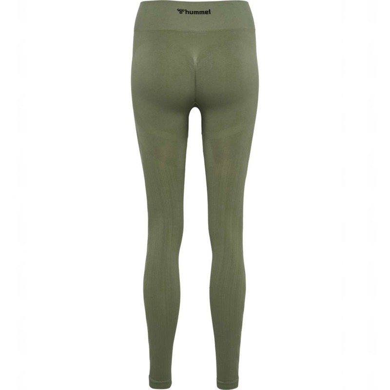 Collant Hummel Mt Define Seaml Scrunch Femme Vert | 454033-999
