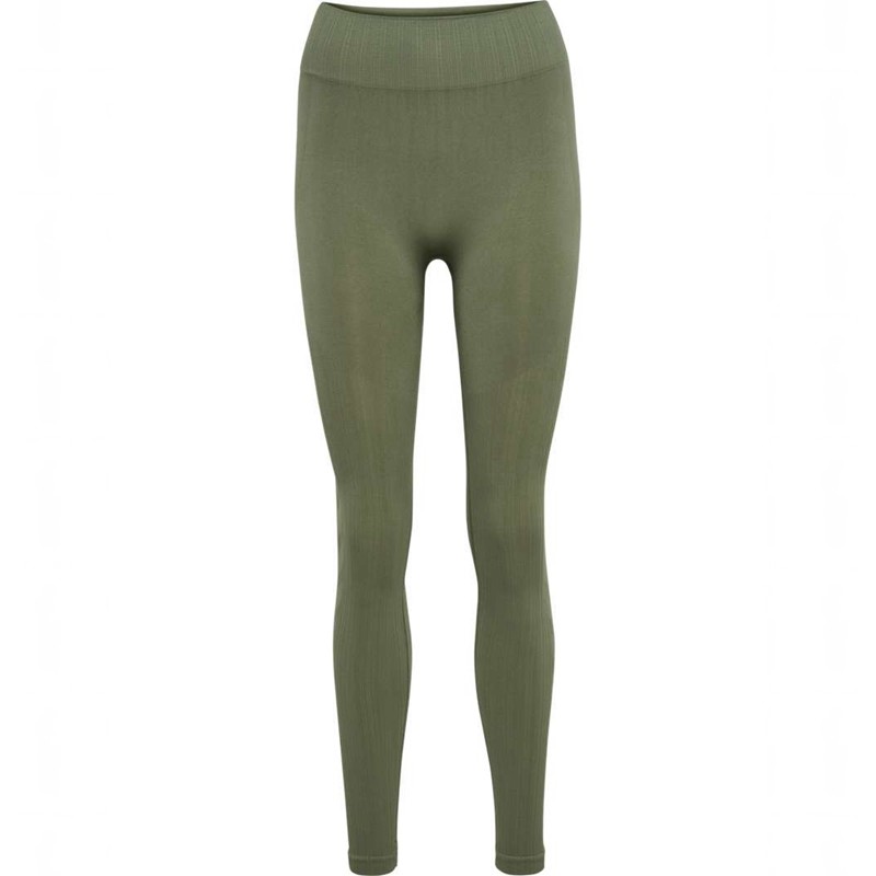 Collant Hummel Mt Define Seaml Scrunch Femme Vert | 454033-999