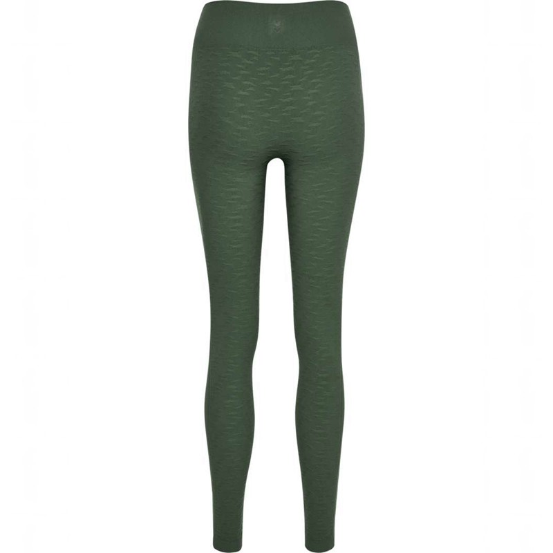 Collant Hummel Mt Focus Seamless Hw Femme Vert | 919179-260