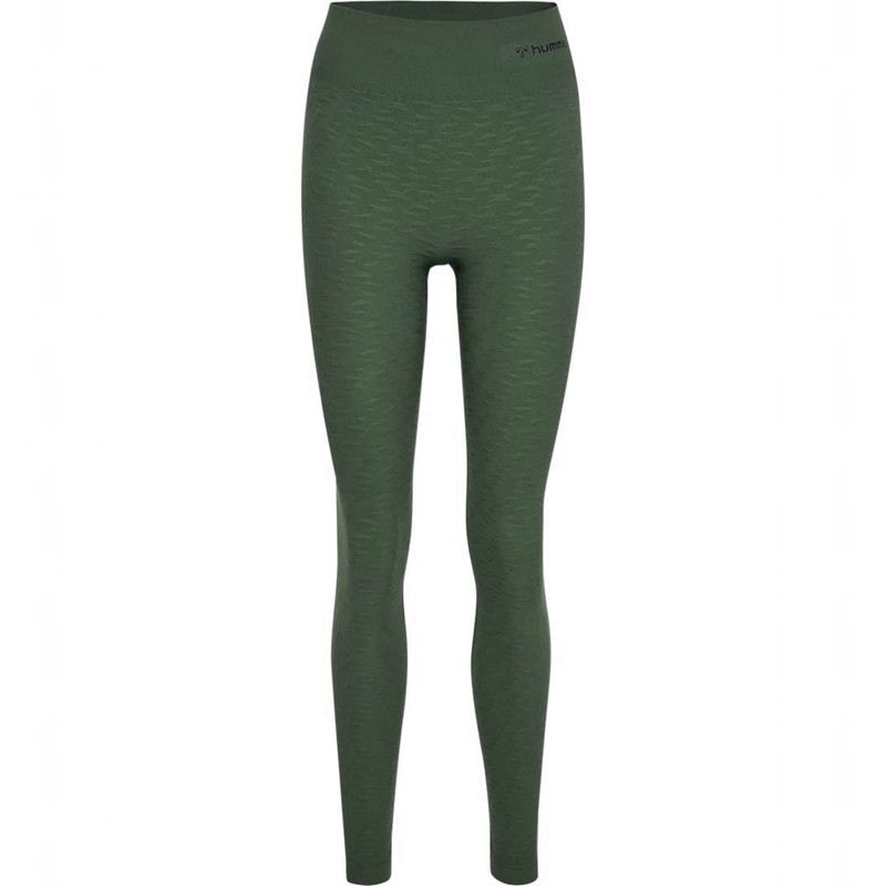 Collant Hummel Mt Focus Seamless Hw Femme Vert | 919179-260