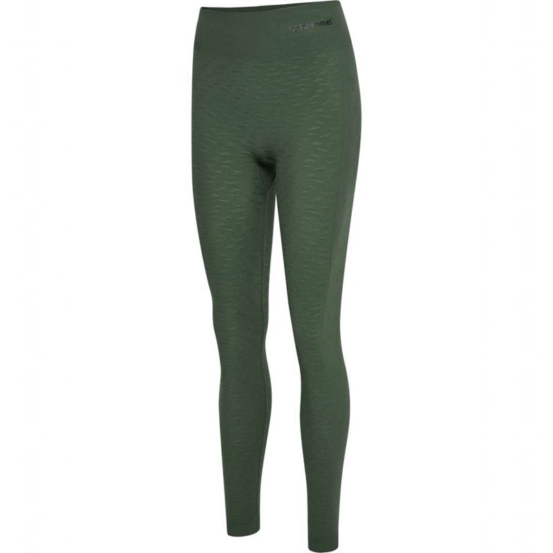 Collant Hummel Mt Focus Seamless Hw Femme Vert | 919179-260