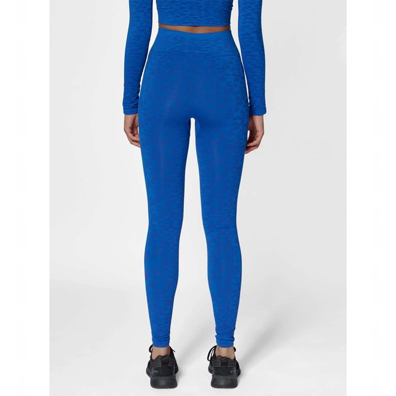Collant Hummel Mt Leo Seamless Mw Femme Bleu | 608837-960