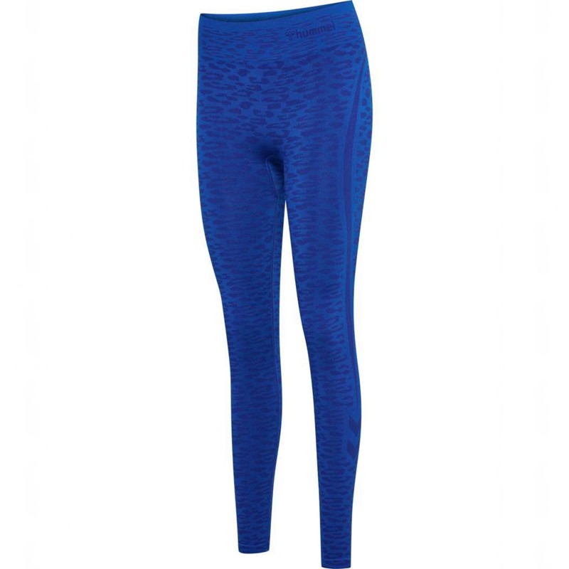 Collant Hummel Mt Leo Seamless Mw Femme Bleu | 608837-960