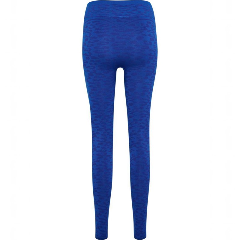 Collant Hummel Mt Leo Seamless Mw Femme Bleu | 608837-960