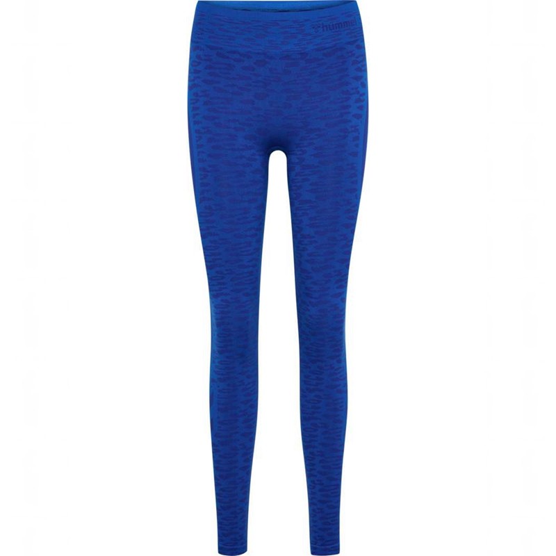 Collant Hummel Mt Leo Seamless Mw Femme Bleu | 608837-960