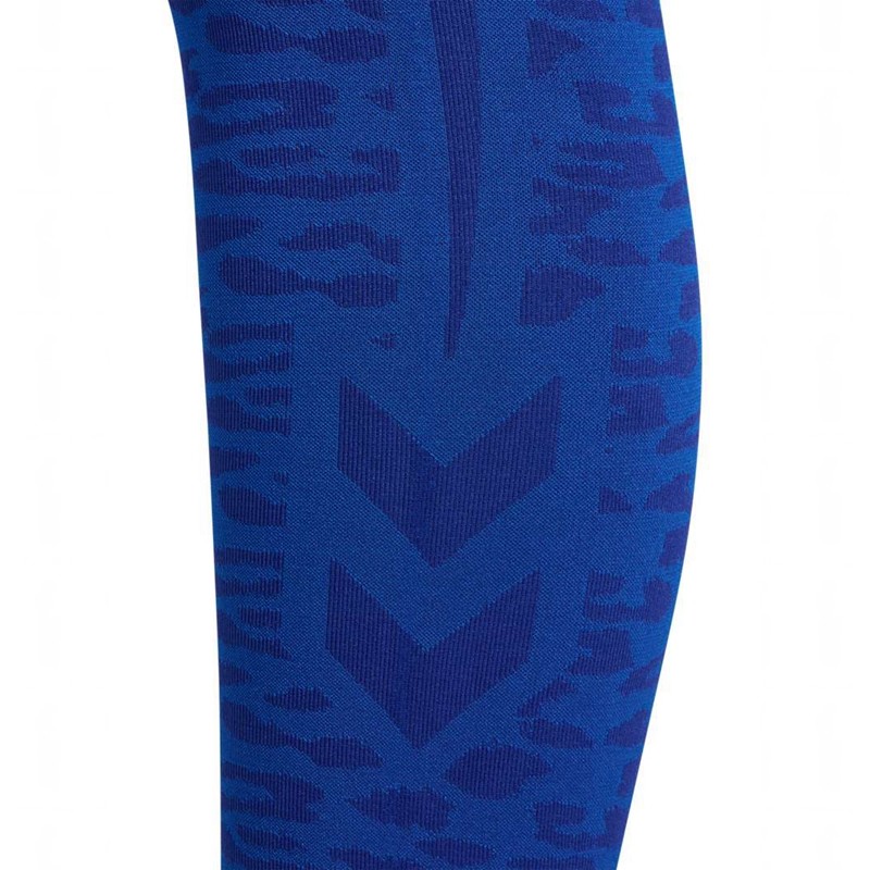Collant Hummel Mt Leo Seamless Mw Femme Bleu | 608837-960