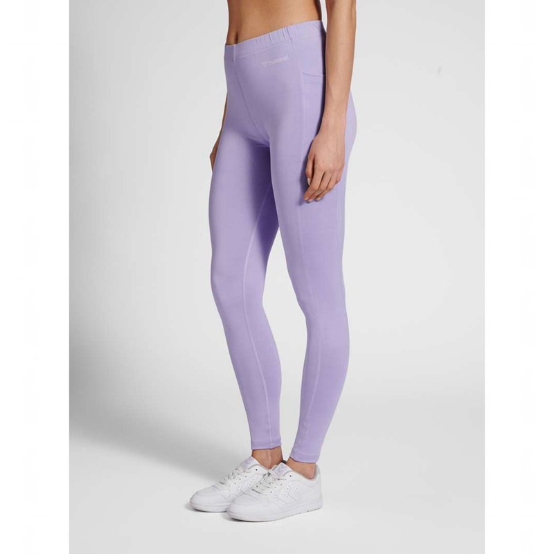 Collant Hummel Mt Mabley Mid Waist Femme Lavande | 081190-490
