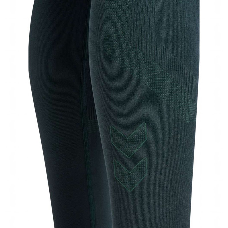 Collant Hummel Mt Power Seamless Mw Femme Vert | 645165-390