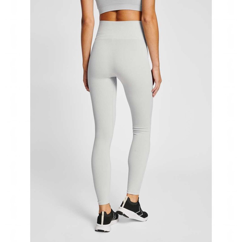 Collant Hummel Mt Rest Seamless Hw Rib Femme Grise | 433972-557