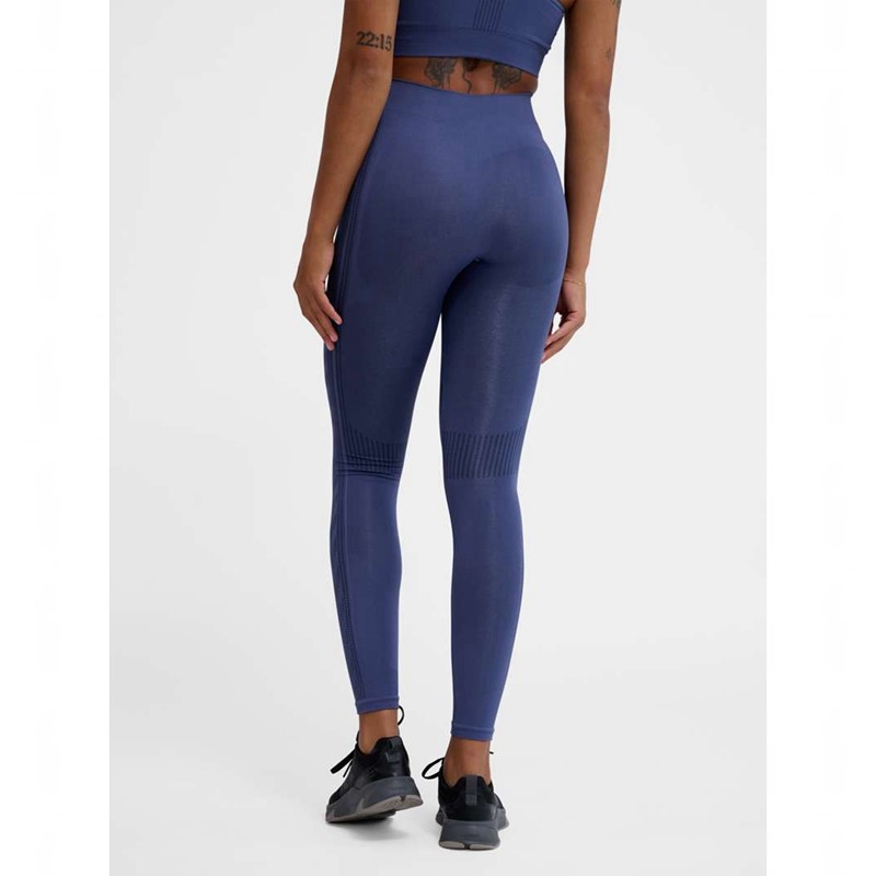 Collant Hummel Mt Shaping Seamless Mw Femme Bleu | 141721-649