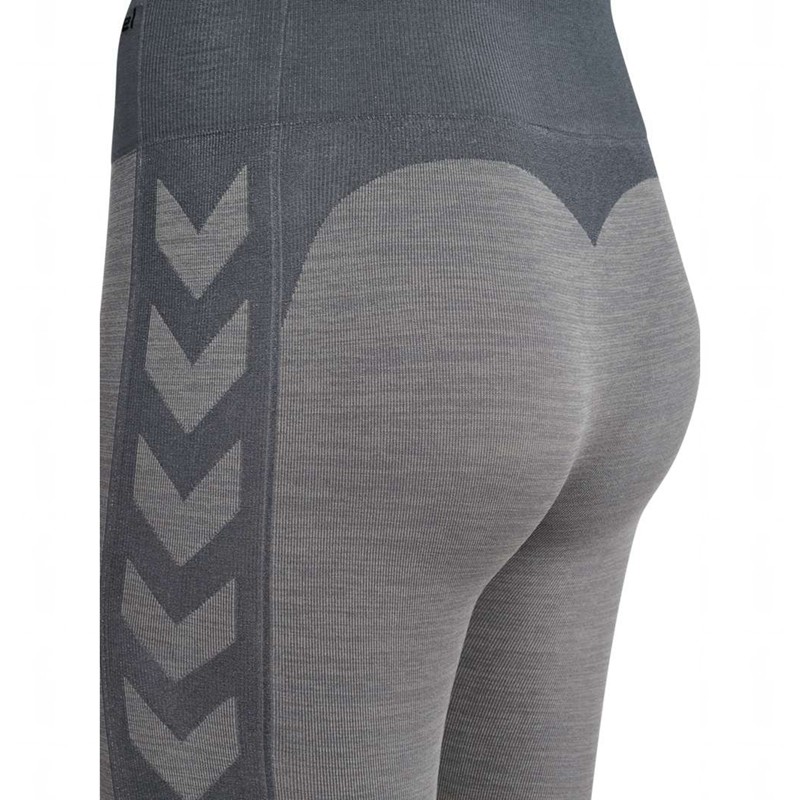 Collant Hummel Mt Shine Seamless Mw Femme Grise | 165873-855