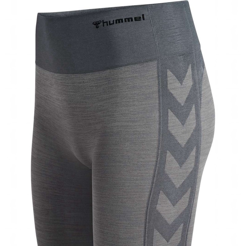 Collant Hummel Mt Shine Seamless Mw Femme Grise | 165873-855