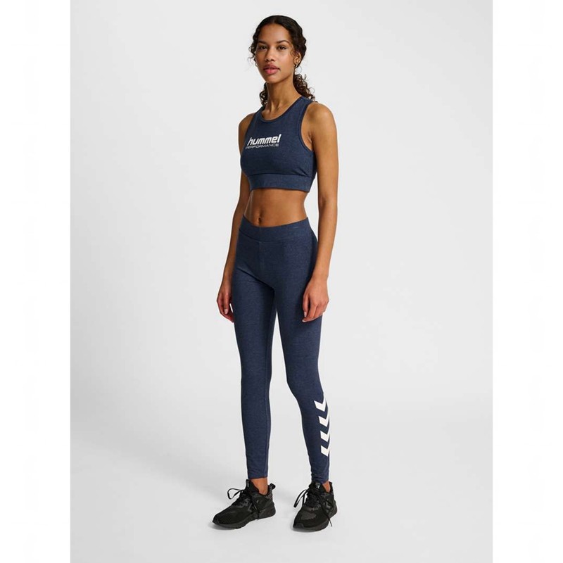 Collant Hummel Pulse Logo Mw Femme Bleu | 053395-429