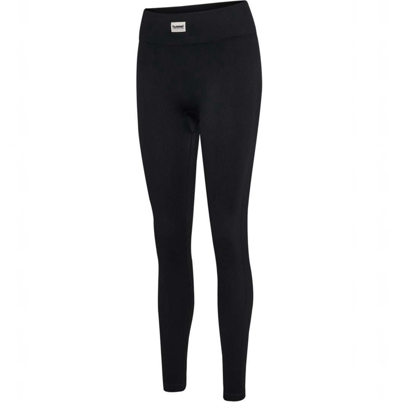 Collant Hummel Pulse Seamless Rib Mw Femme Noir | 249012-968