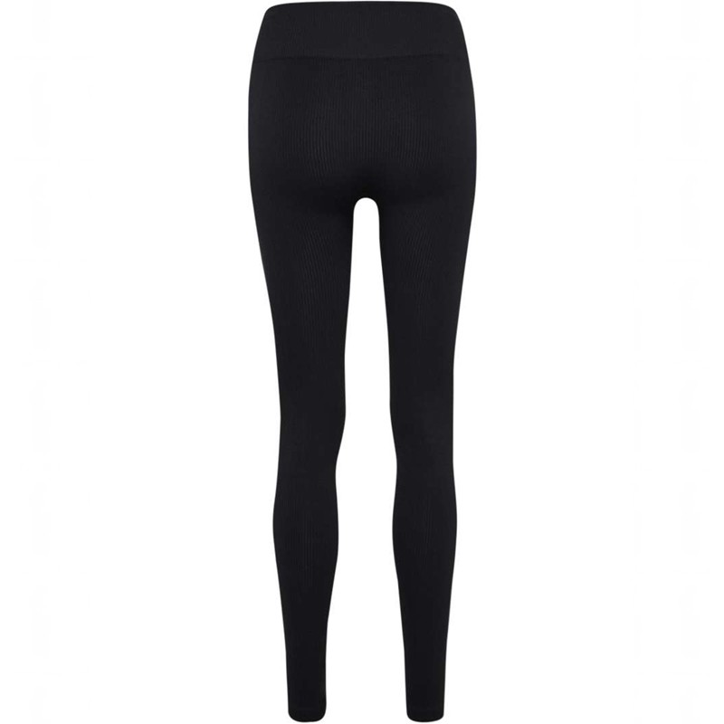 Collant Hummel Pulse Seamless Rib Mw Femme Noir | 249012-968