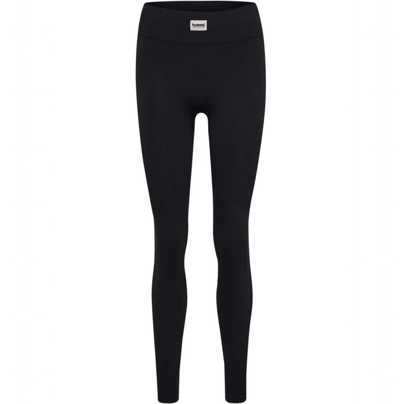 Collant Hummel Pulse Seamless Rib Mw Femme Noir | 249012-968